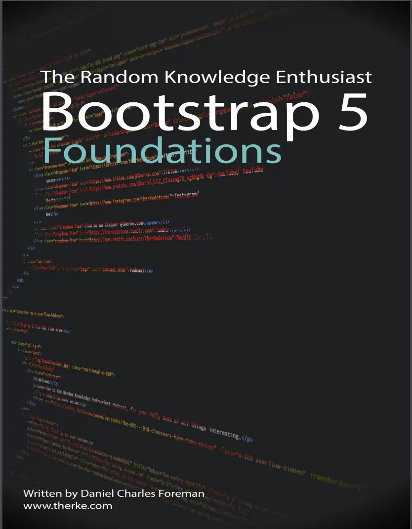 Bootstrap 5 Foundations: The Random Knowledge Enthusiast. Paperback