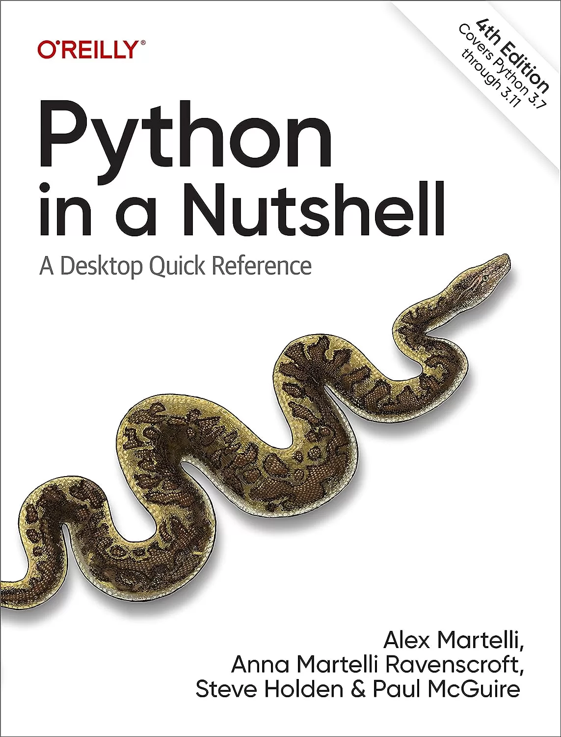 Python in a Nutshell: A Desktop Quick Reference. 4 Ed